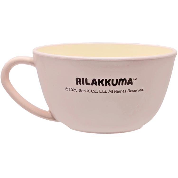 Rilakkuma Soup Mug Cup Pink San-X Japan 2025