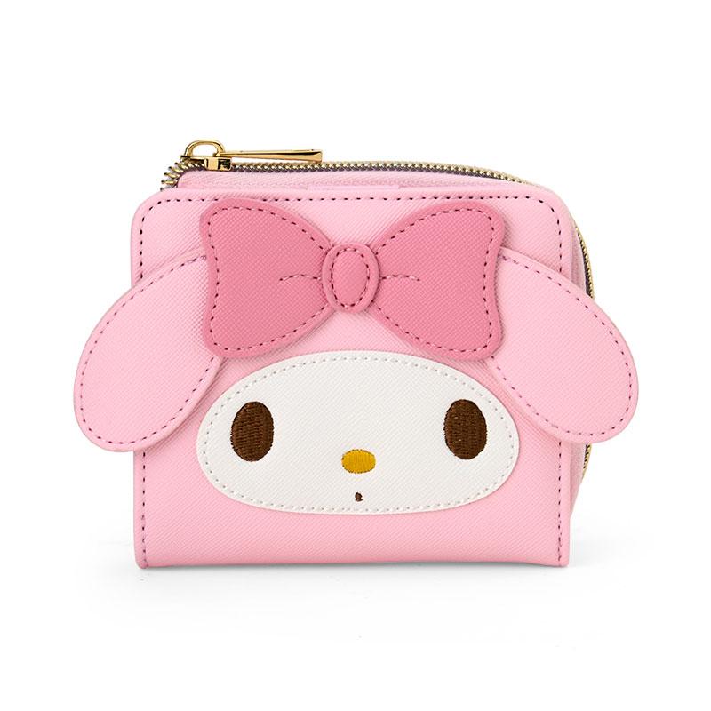 My Melody Bi-fold Wallet Face Shape Sanrio Japan 2024