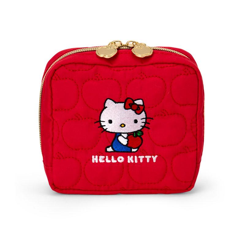 Hello Kitty Quilting Pouch Red Sanrio Japan 2025