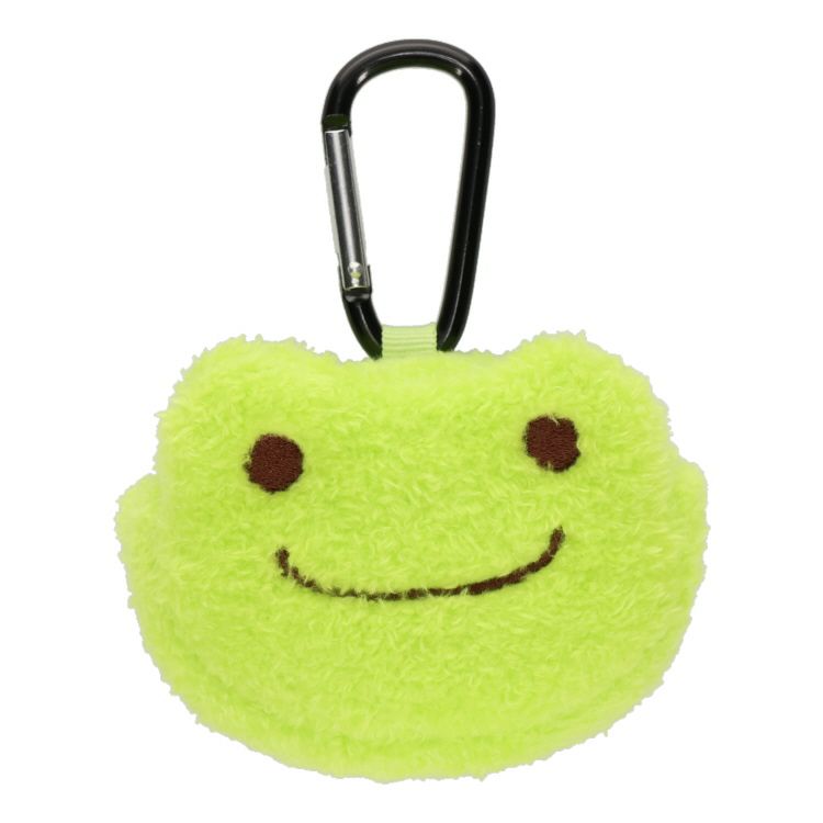 Pickles the Frog Plush mini Pouch Carabiner Basic Japan