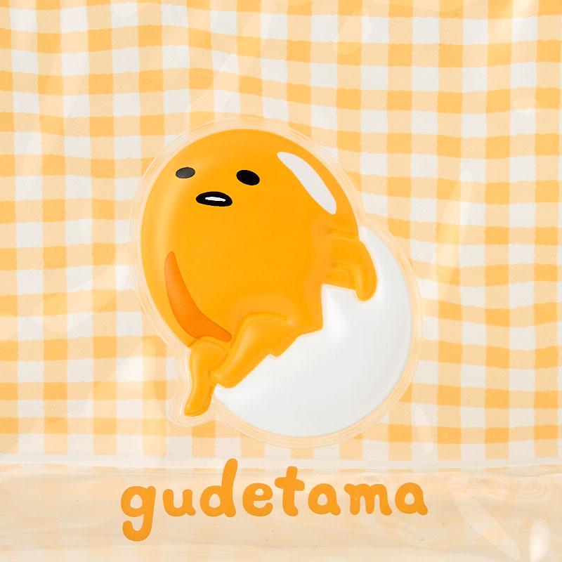 Gudetama Egg Clear PVC Pouch Sanrio Japan 2025