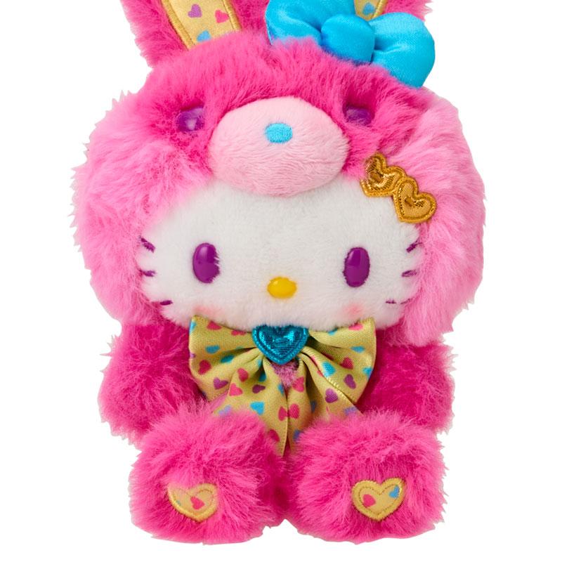 Hello Kitty Plush Mascot Holder Keychain Spring Rabbit Sanrio Japan 2025