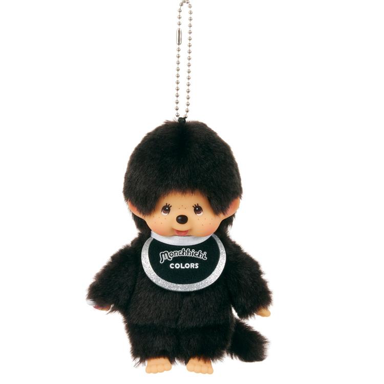 Monchhichi Plush Keychain COLORS Black Japan 2026 – VeryGoods.JP