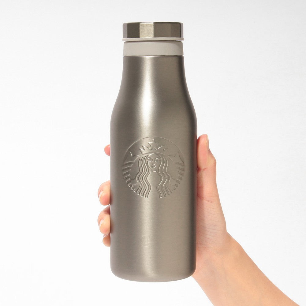 Stainless Logo Bottle Silver 473ml Starbucks Japan 2025 Spring Tumbler