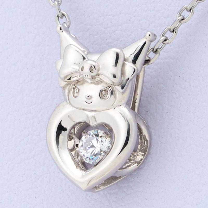 Kuromi 20th Anniversary Necklace Silver Sanrio Japan 2025