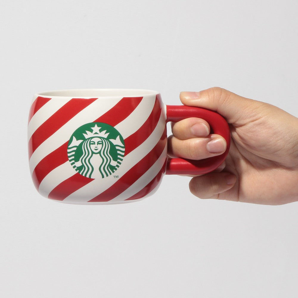 Starbucks Japan Holiday 2024 Mug Candy Cane 355ml Christmas