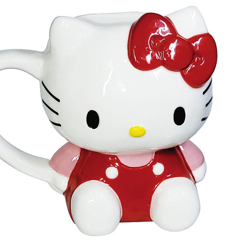 Hello Kitty Mug Cup Character Shape Sanrio Japan 2024