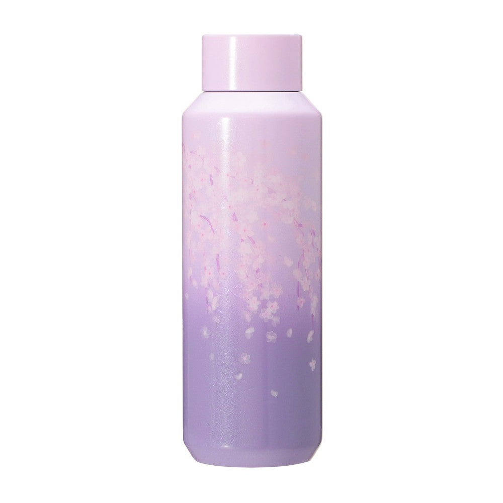 Starbucks Japan SAKURA 2025 Stainless Bottle Purple Gradation 473ml Tumbler