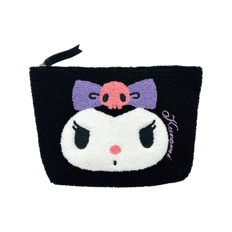 Kuromi Pouch Face Sagara Embroidery Sanrio Japan 2024