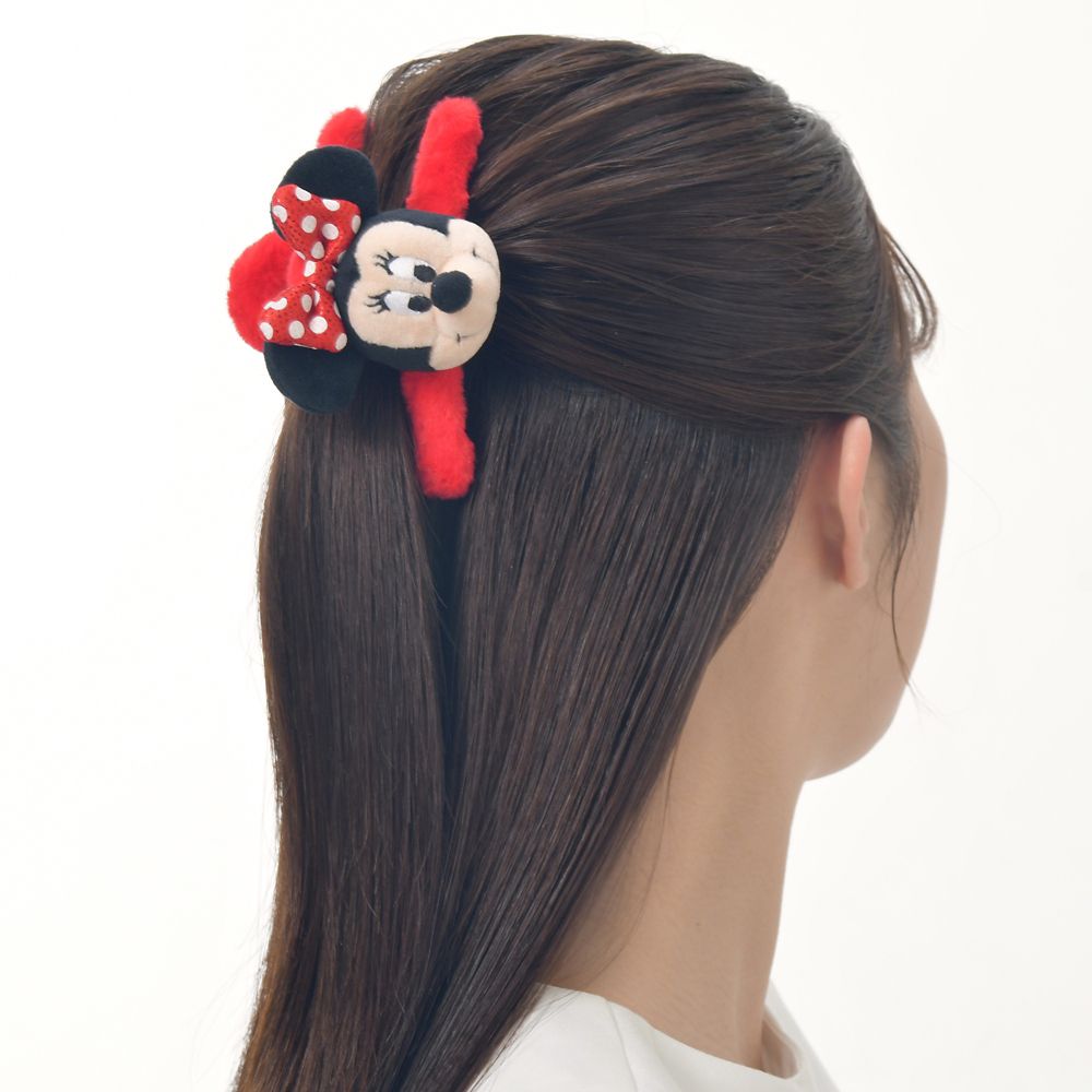 MINNIE'S DOT RIBBON Hair Clip Disney Store Japan 2025