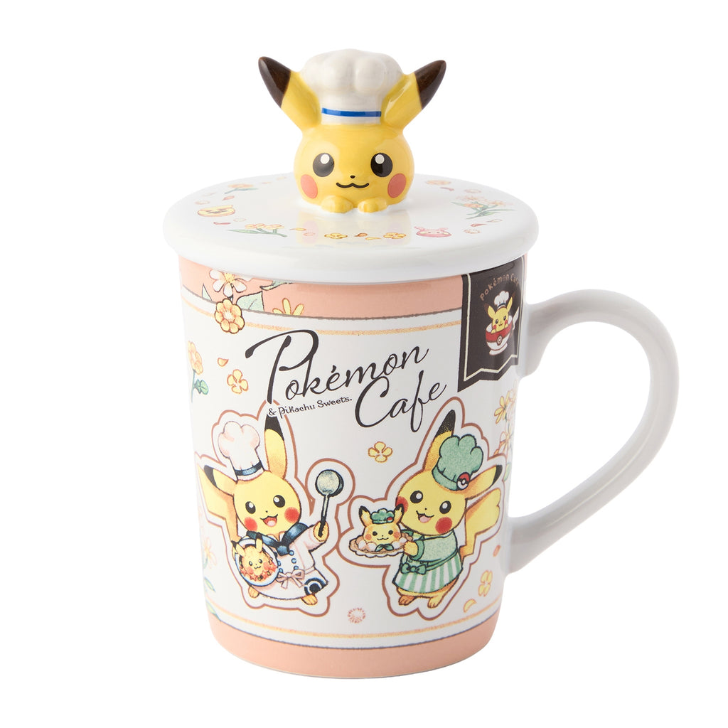 Chef Pikachu Mug Cup with Lid Pokemon Center Japan 2025
