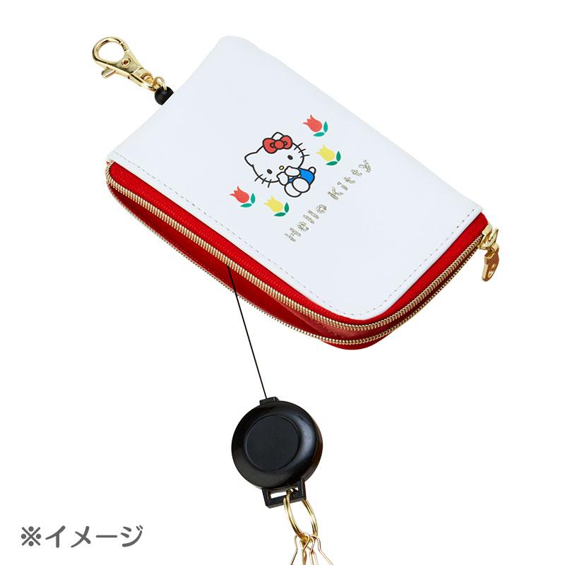 Hello Kitty Key & Pass Card Pouch Flower Sanrio Japan 2024