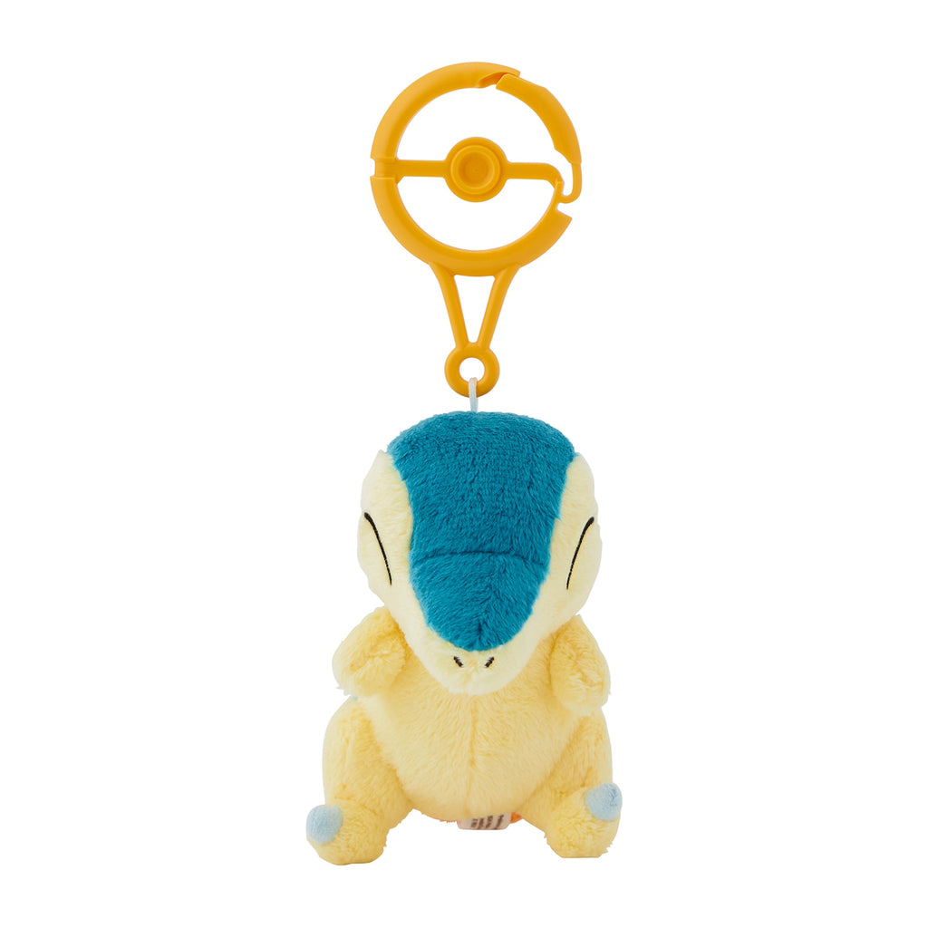 Cyndaquil Hinoarashi Plush Keychain with Carabiner Pokemon Center Japan 2024