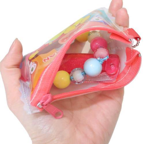 Anpanman Kids Coin Case Pouch Block Pattern Japan