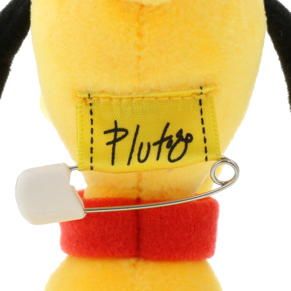 Pluto Plush Badge Disney Store Japan 2025