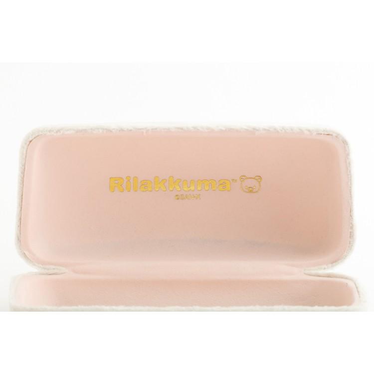 Korilakkuma Plush Hard Glasses Case White San-X Japan 2025 Rilakkuma