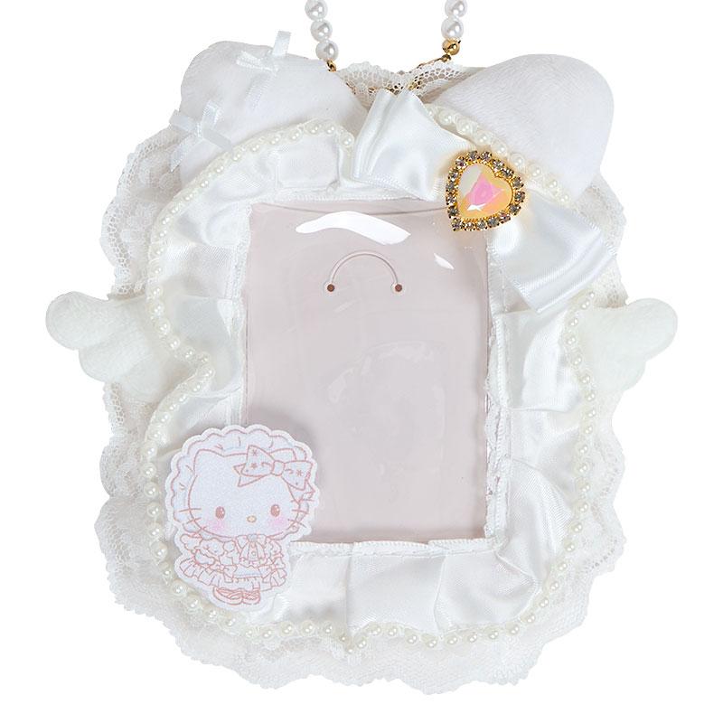 Hello Kitty Trading Card Holder Enjoy Idol White Angel Sanrio Japan 2025