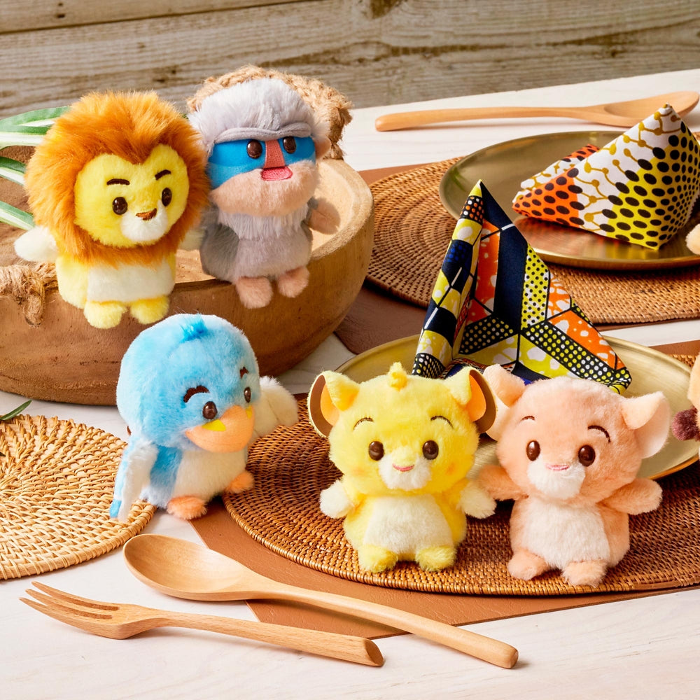 Lion King Zazu Plush Doll Urupocha-chan Disney Store Japan 2024