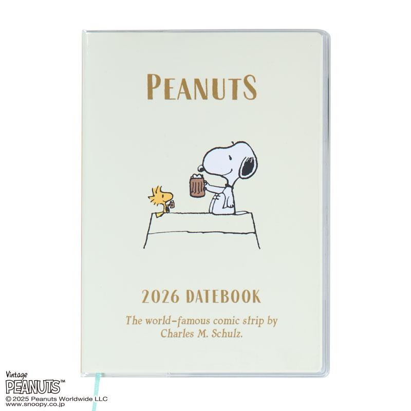 PEANUTS Snoopy 2026 Schedule Book B6 Monthly Datebook Sanrio Japan