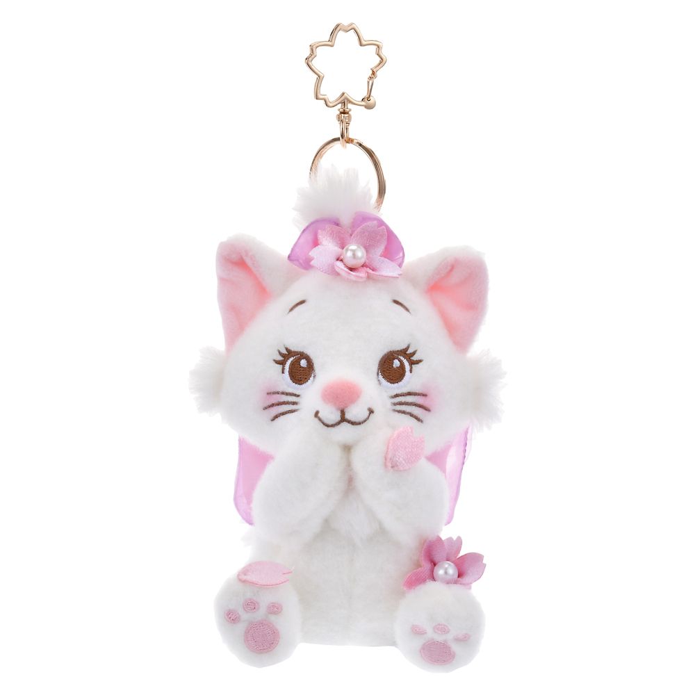 The Aristocats Marie Cat Plush Keychain SAKURA Disney Store Japan 2025