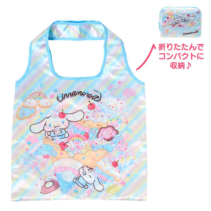 Cinnamoroll & Milk Satin Eco Shopping Tote Bag Sanrio Japan 2025