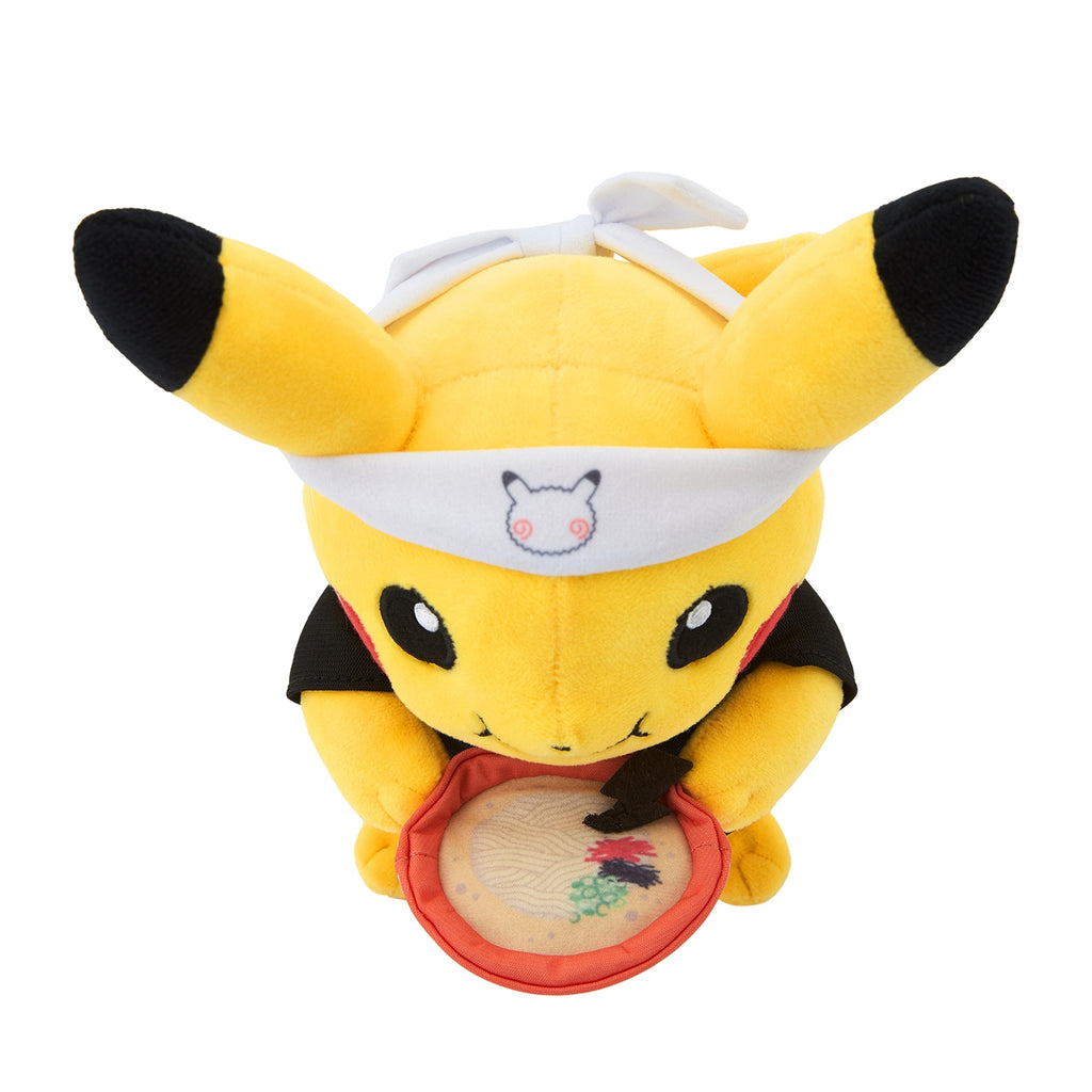 Pikachu Plush Doll Ramen Pokemon Center Fukuoka Japan Limit 2025