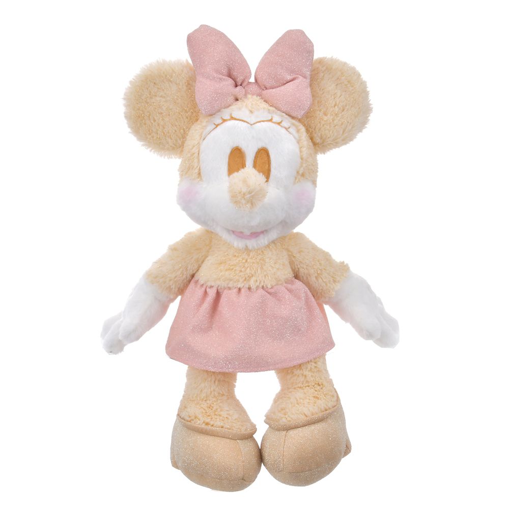 Minnie Plush Doll Winter Shiny Color Disney Store Japan 2024