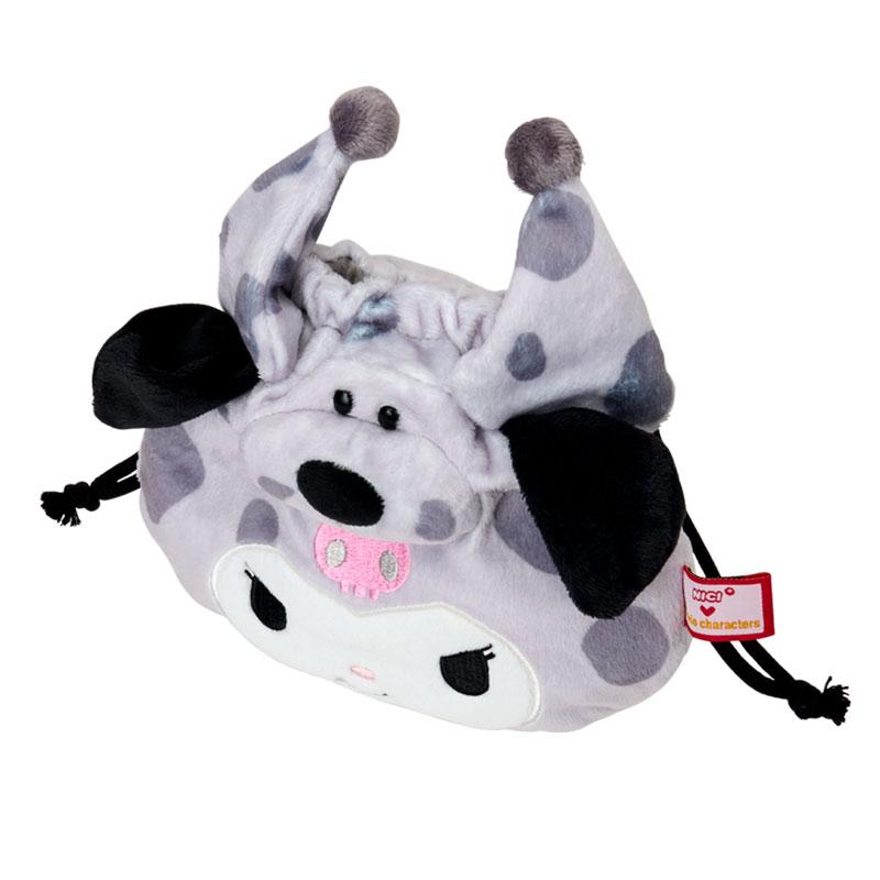 Kuromi Plush Pouch Face NICI Sanrio Japan 2025