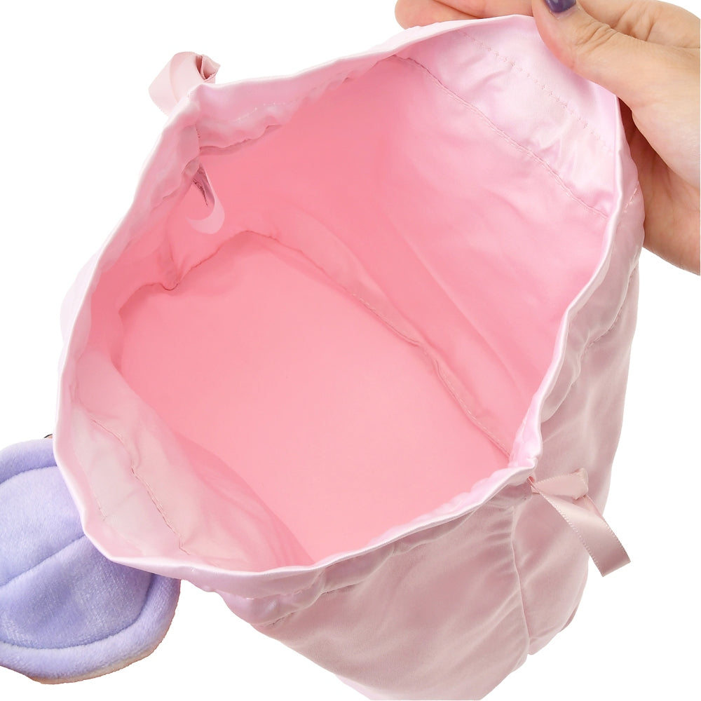 Alice in Wonderland Young Oysters Drawstring Pouch Pink Disney Store Japan 2024