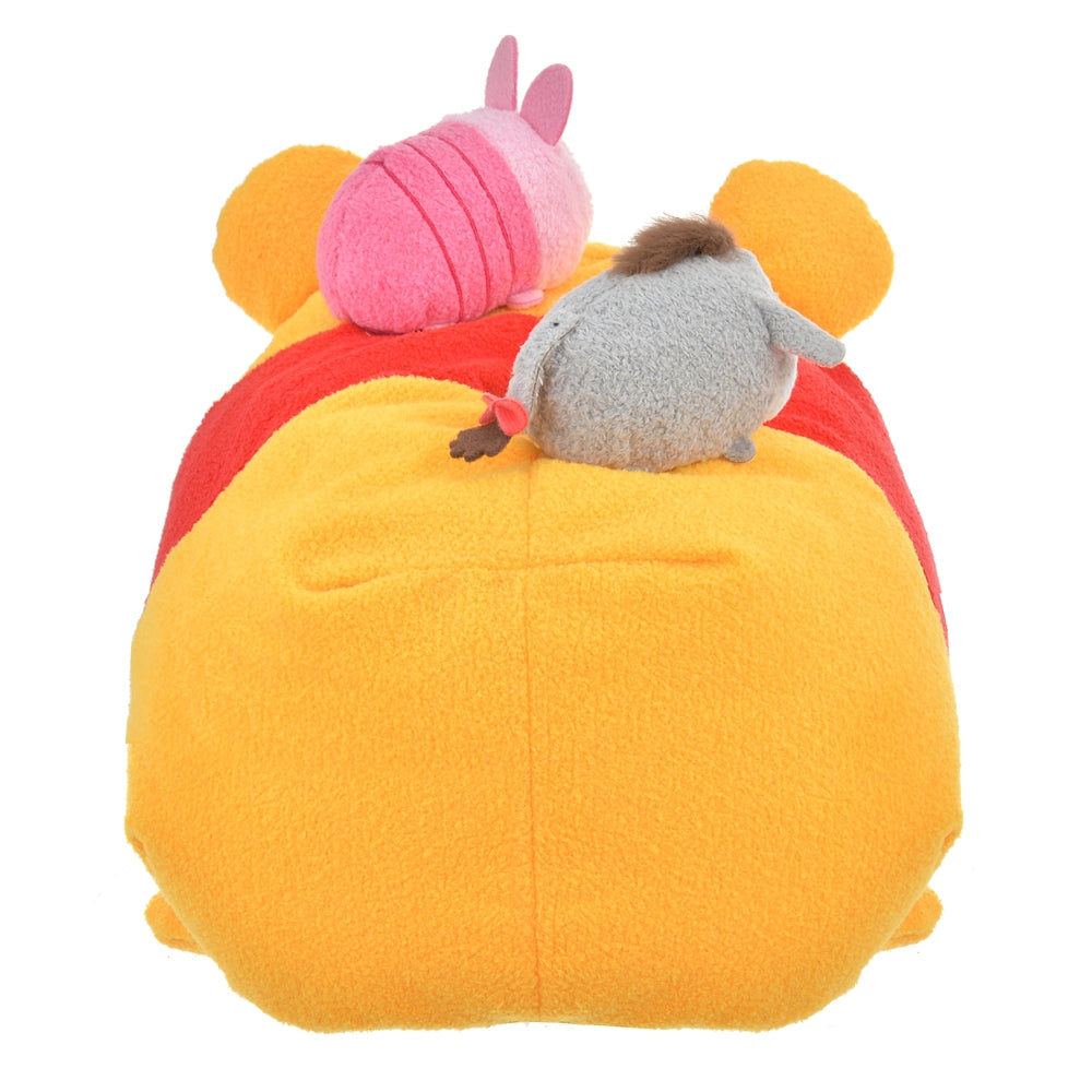 Winnie the Pooh Eeyore Piglet Tsum Tsum Plush Tissue Box Cover Disney Japan