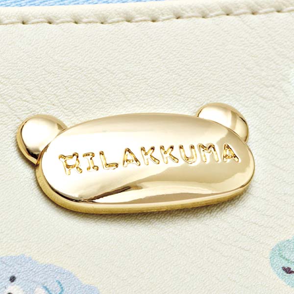 Rilakkuma Pen Case Pencil Pouch Manpuku Maku maku Everyone is Full San-X Japan