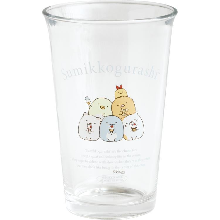 Sumikko Gurashi Glass Cup Lettering Kitchen San-X Japan 2025