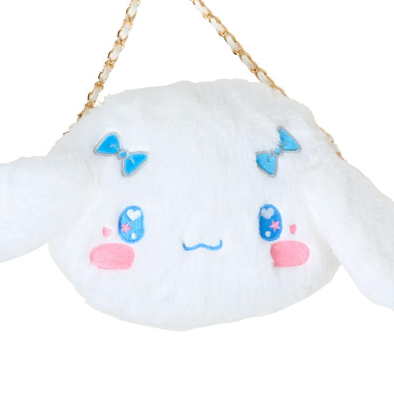 Cinnamoroll Fur Shoulder Bag Face Shape Sanrio Japan 2024