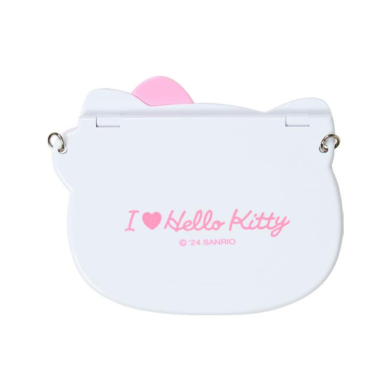 I Love Hello Kitty Mirror with Chain Pink Sanrio Japan 2024