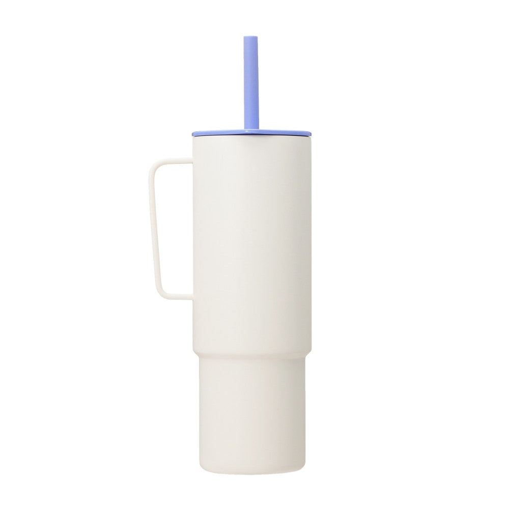 Stainless Cold Cup Straw Tumbler with Handle MiiR White 932ml Starbucks Japan