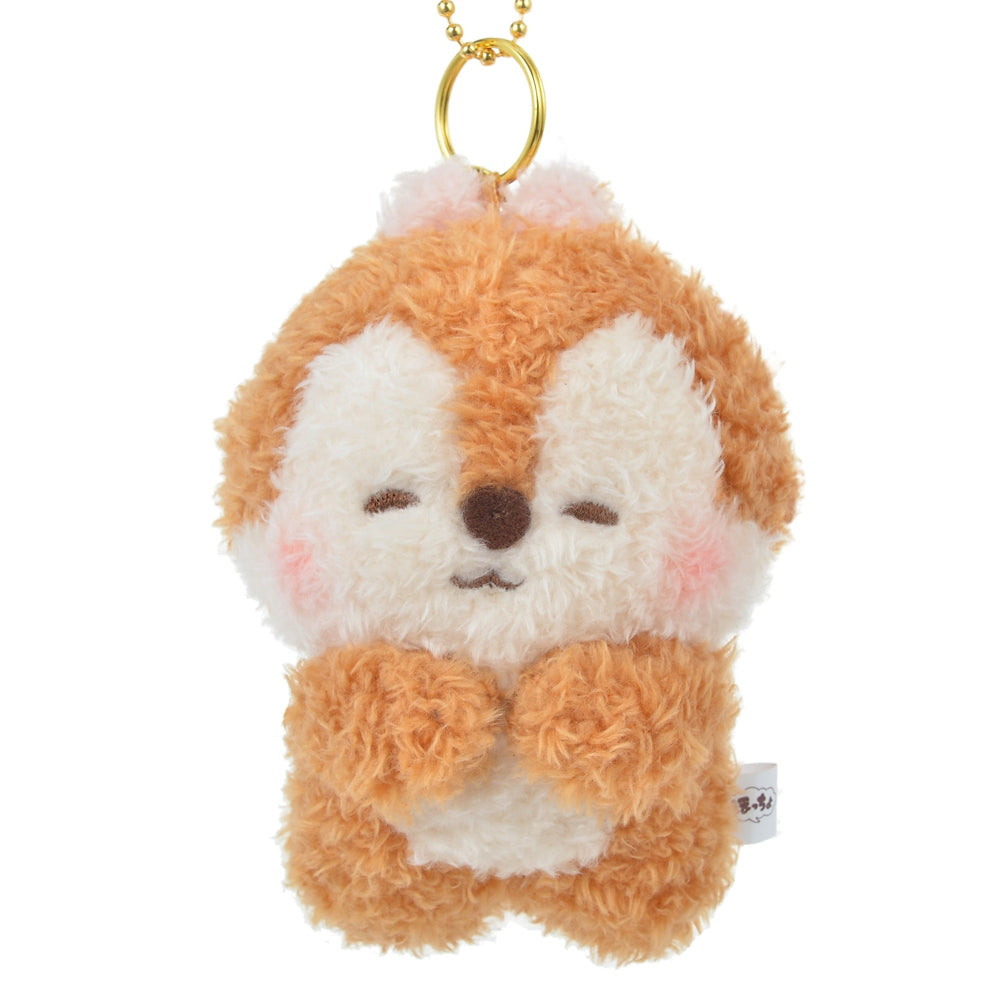 Chip Plush Keychain Hoccho Disney Store Japan