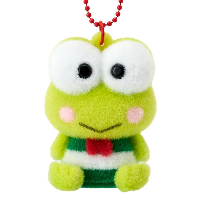 Kero Kero Keroppi Frog Flocky Mascot Holder Keychain Sanrio Japan 2025