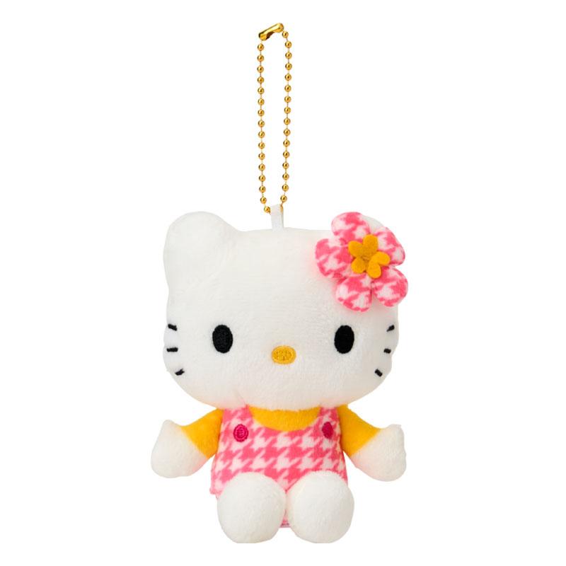 Hello Kitty Plush Keychain Kaohana Pink Sanrio Japan 2025