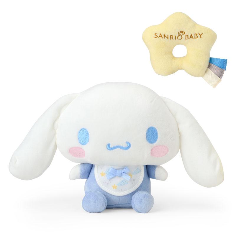 Cinnamoroll Washable Plush Doll Rattle Set Sanrio Japan