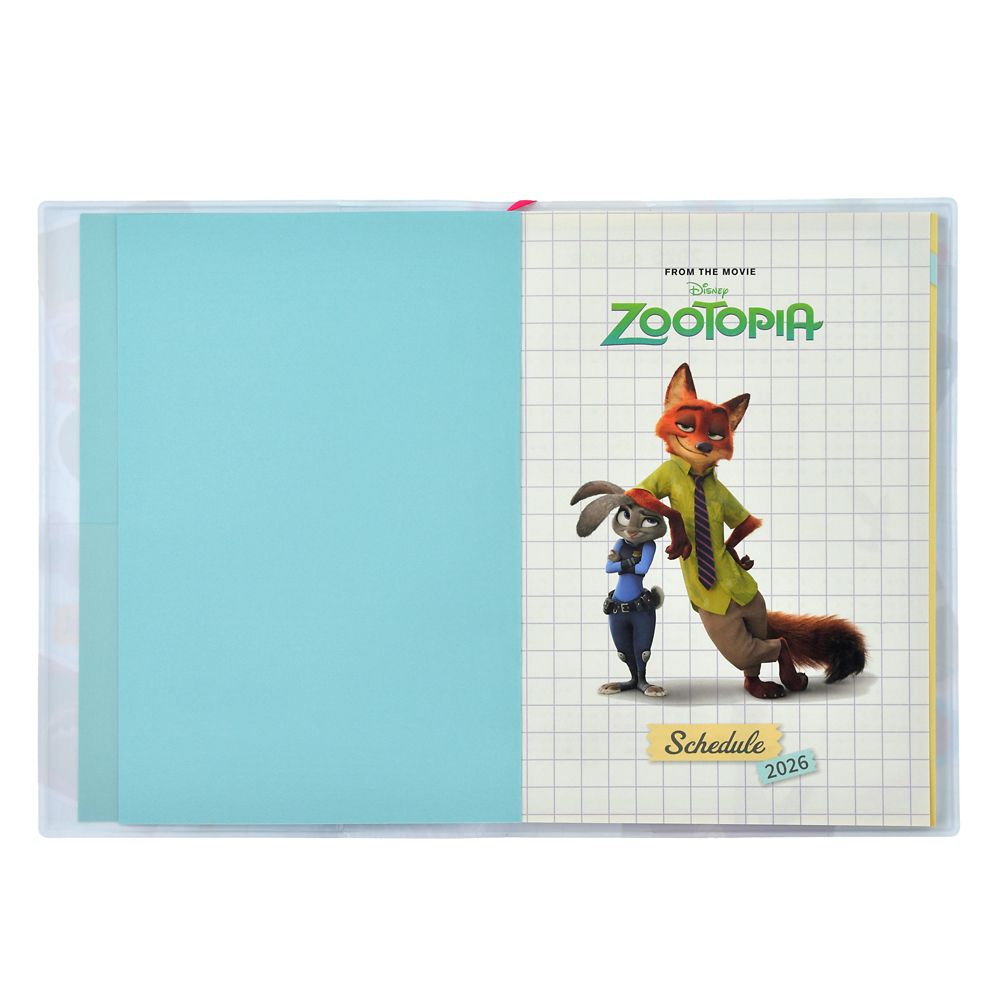 Zootopia 2026 Schedule Book B6 Monthly Disney Store Japan