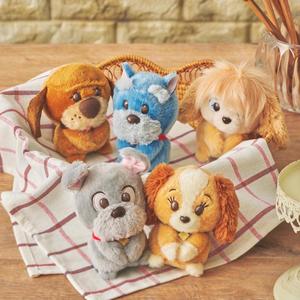 Lady Plush Doll Urupocha-chan Disney Store Japan 2025 Lady and the Tramp
