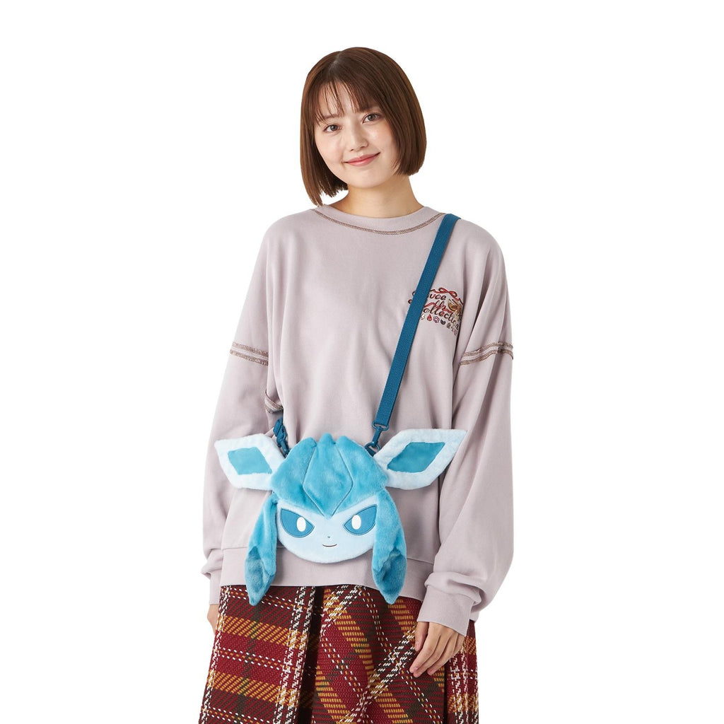 Glaceon Glacia Plush Pochette Bag Eevee Collection Pokemon Center Japan 2025