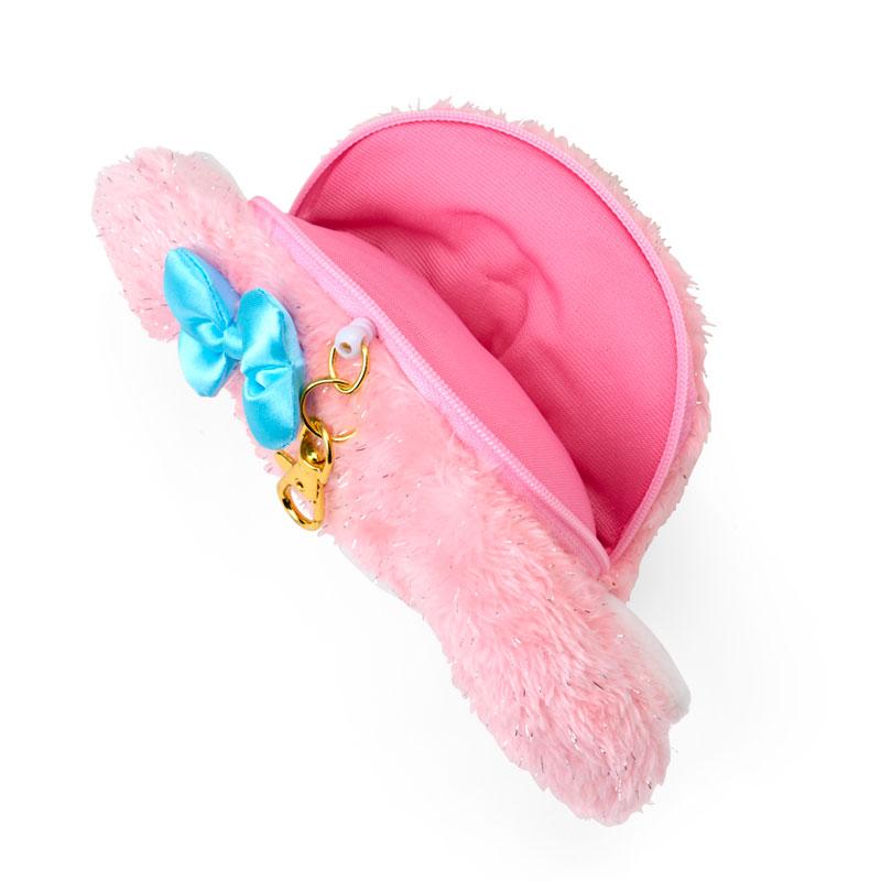 My Melody Plush Pass Case Face Angel Pink Sanrio Japan 2025