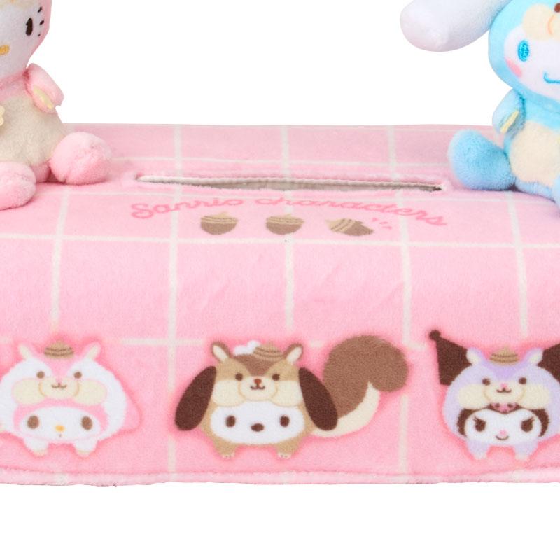 Sanrio Characters Tissue Box Cover Fluffy Squirrel Japan 2025