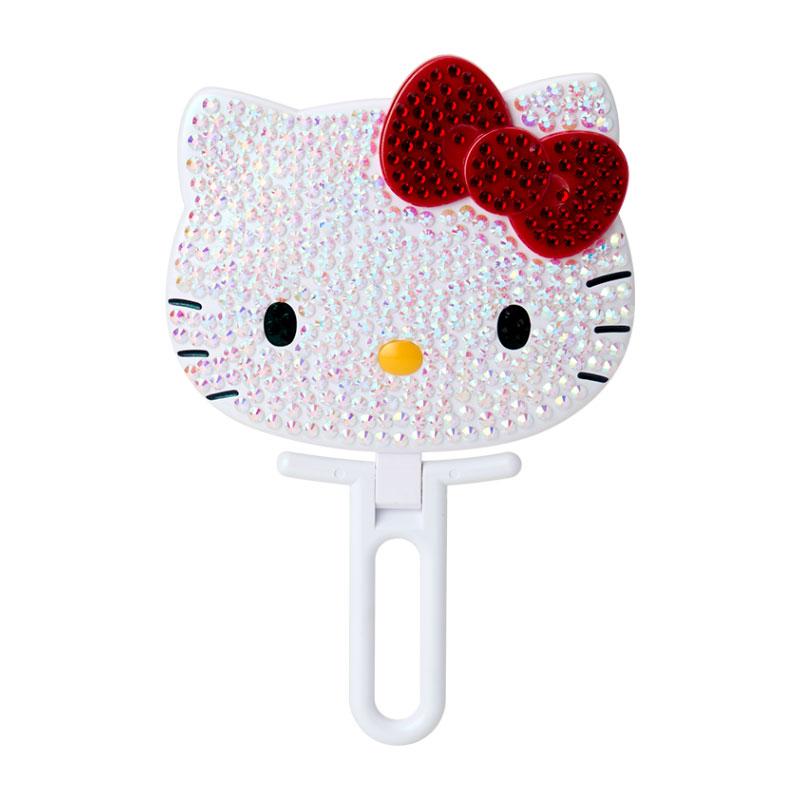 Hello Kitty Hand Mirror Jewel Deco Sanrio Japan 2024