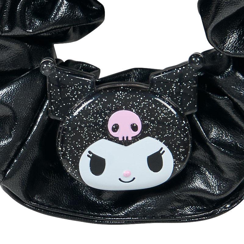 Kuromi Scrunchy Ponytail Holder Black Glittering Sanrio Japan 2025