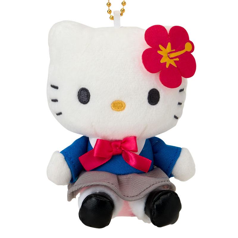 Hello Kitty Plush Keychain Heisei Gal Red Sanrio Japan 2025