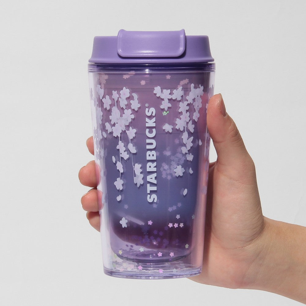 Starbucks Japan SAKURA 2025 Tumbler Purple 355ml