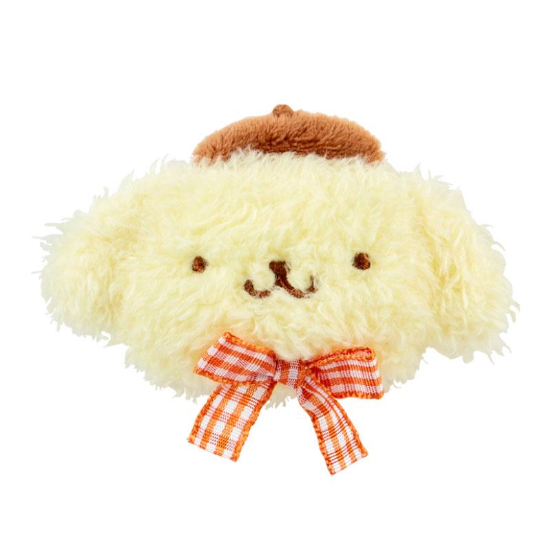 Pom Pom Purin Plush Hair Clip Face Shape Sanrio Japan 2024