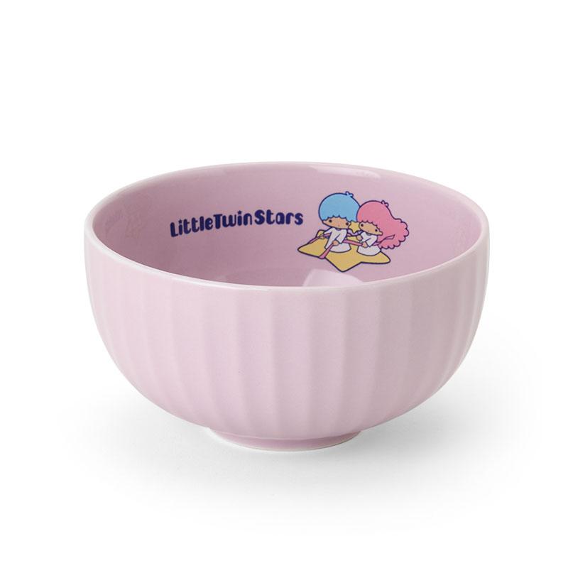 Little Twin Stars Kiki Lala Ceramic Bowl Purple Sanrio Japan 2025